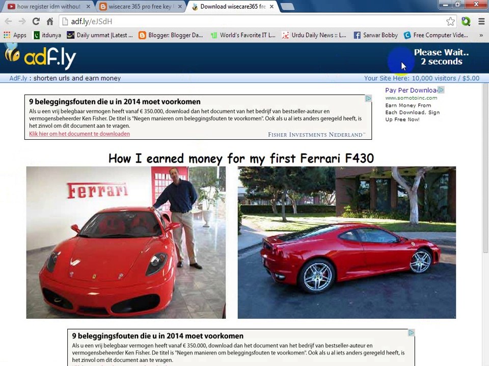 wisecare 365 pro free key full version free download - new updated 2016 rdu/hindi