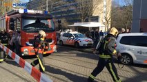 Eerste beelden brand winkelcentrum Paddepoel (2) - RTV Noord