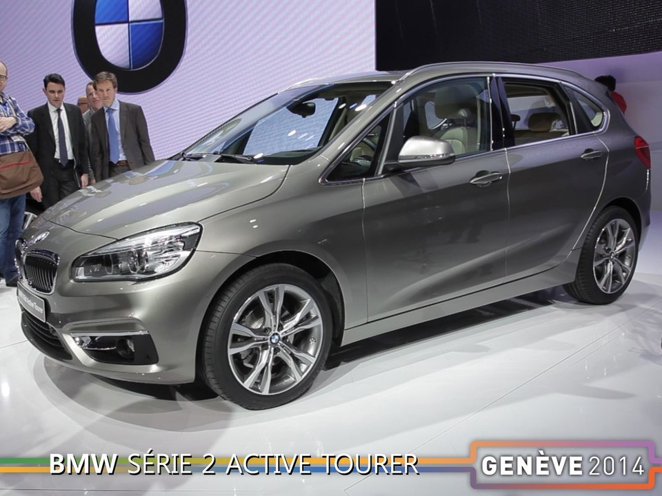 Le BMW Série 2 Active Tourer en direct du salon de Genève 2014