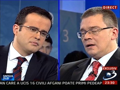 Mihai Razvan Ungureanu - Lectie de gramatica pentru Mihai Gadea
