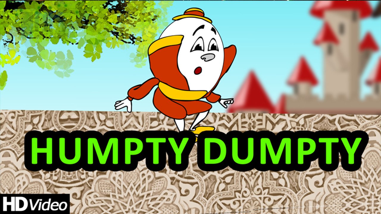 Humpty Dumpty - Nursery Rhymes for Children | Humpty Dumpty Sat On A Wall