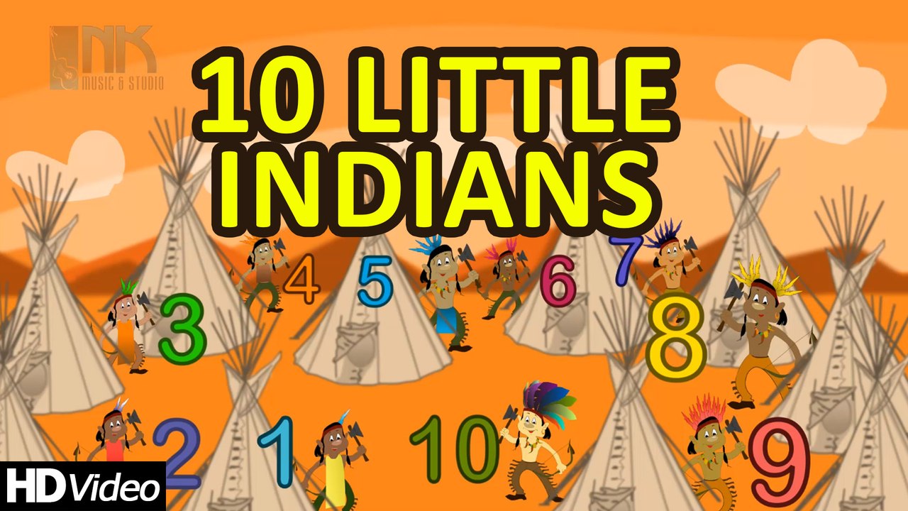 Ten Little Indians (LATEST VERSION) Nursery Rhymes | Play Nursery Rhymes