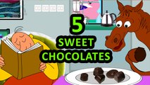 Five Sweet Chocolates | New Nursery Rhymes For Children | Latest Rhymes 2014 | Preschool Rhymes