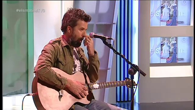 TV3 - Els Matins - Pau Donés interpreta Hoy no soy yo , del nou disc Somos