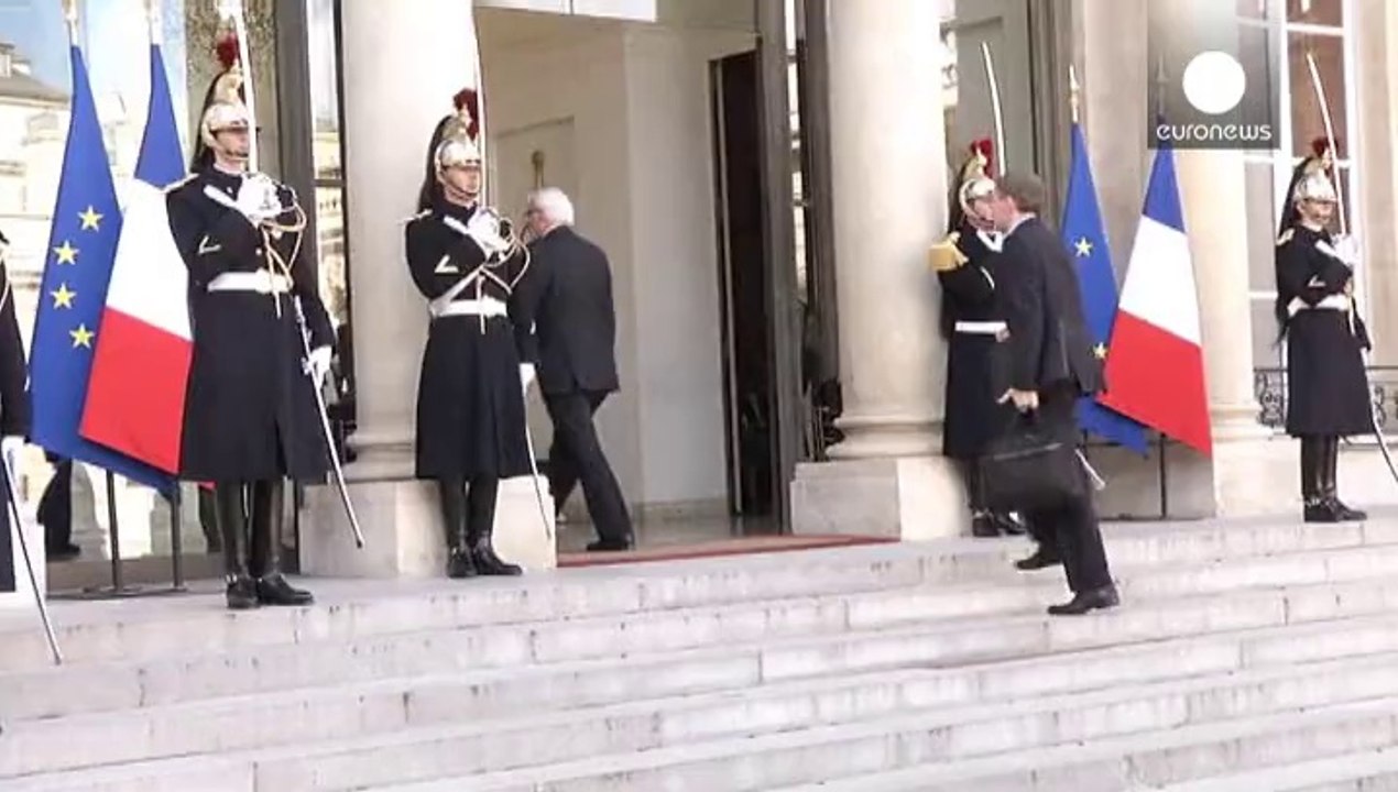 Diplomasinin zirvesi Lübnan ve Ukrayna için Paris'te