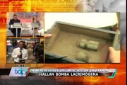 VIDEO: Estos son los artefactos explosivos que halló la policía en La Parada