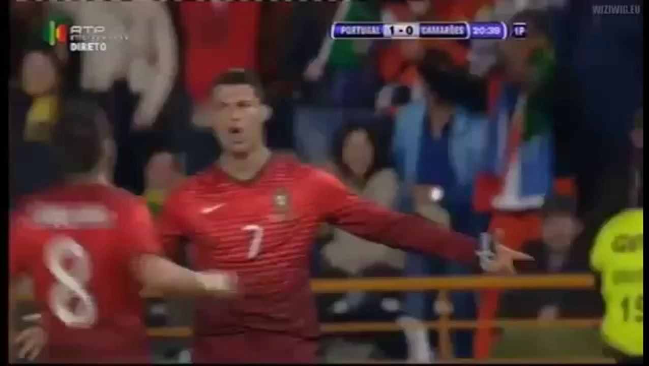 Cristiano Ronaldo Amazing Goal Portugal vs Cameroon 1-0 .