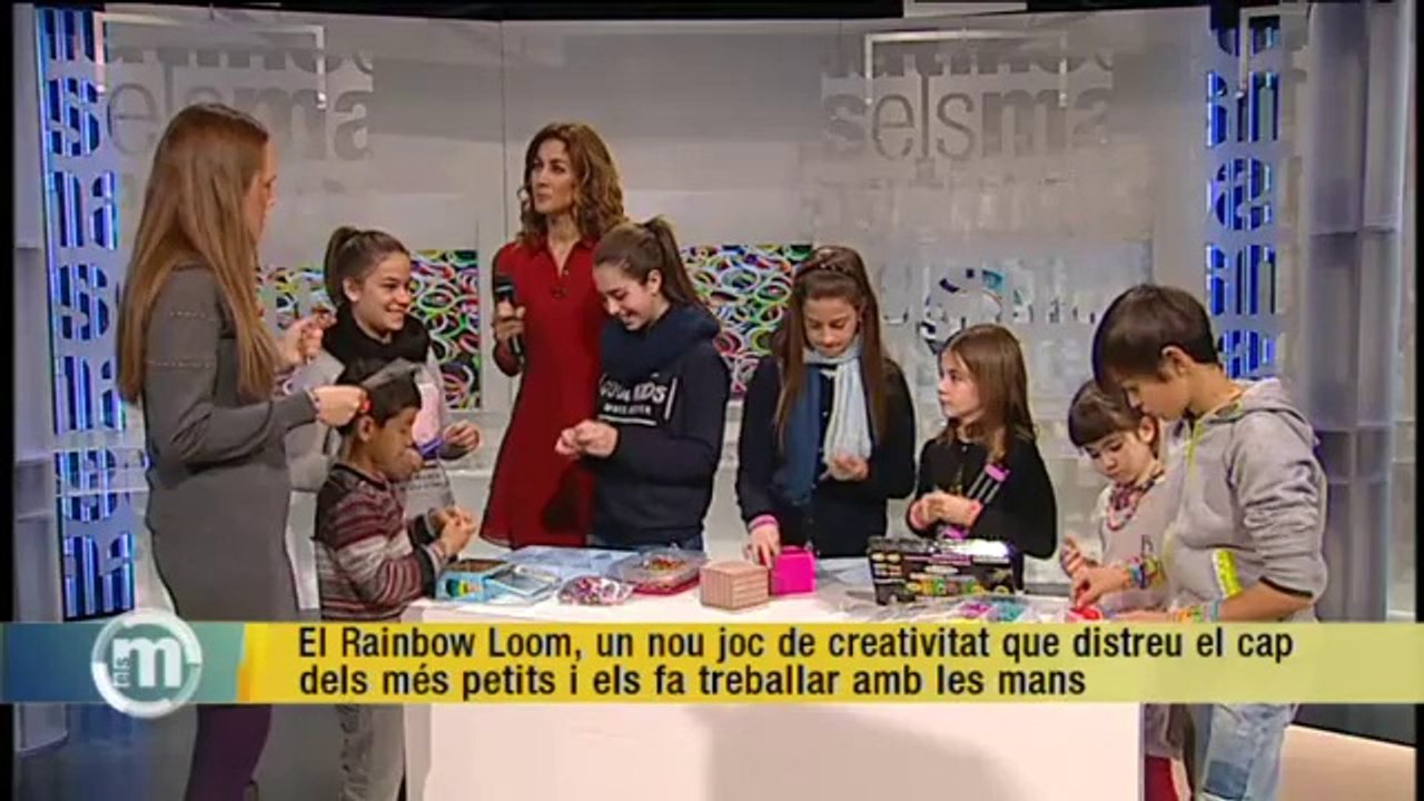 TV3 - Els Matins - La moda de fer polseres amb gomes elàstiques