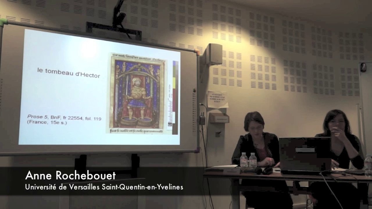 "L'écriture de l'histoire" - Anne Rochebouet