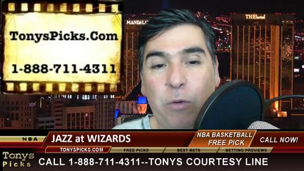 Washington Wizards vs. Utah Jazz Pick Prediction NBA Pro Basketball Odds Preview 3-5-2014