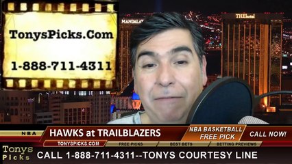 Portland Trailblazers vs. Atlanta Hawks Pick Prediction NBA Pro Basketball Odds Preview 3-5-2014