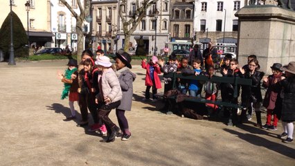 Le centre de loisirs tourne son clip vidéo