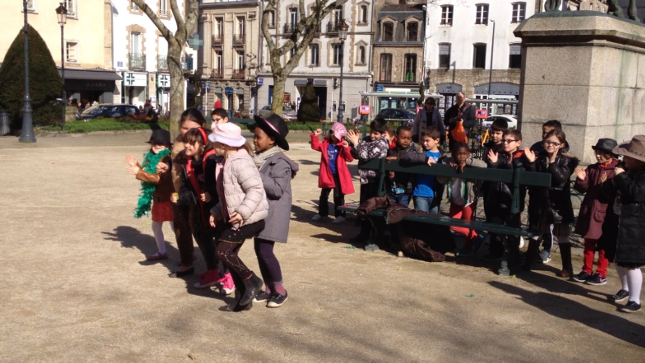 Le centre de loisirs tourne son clip vidéo