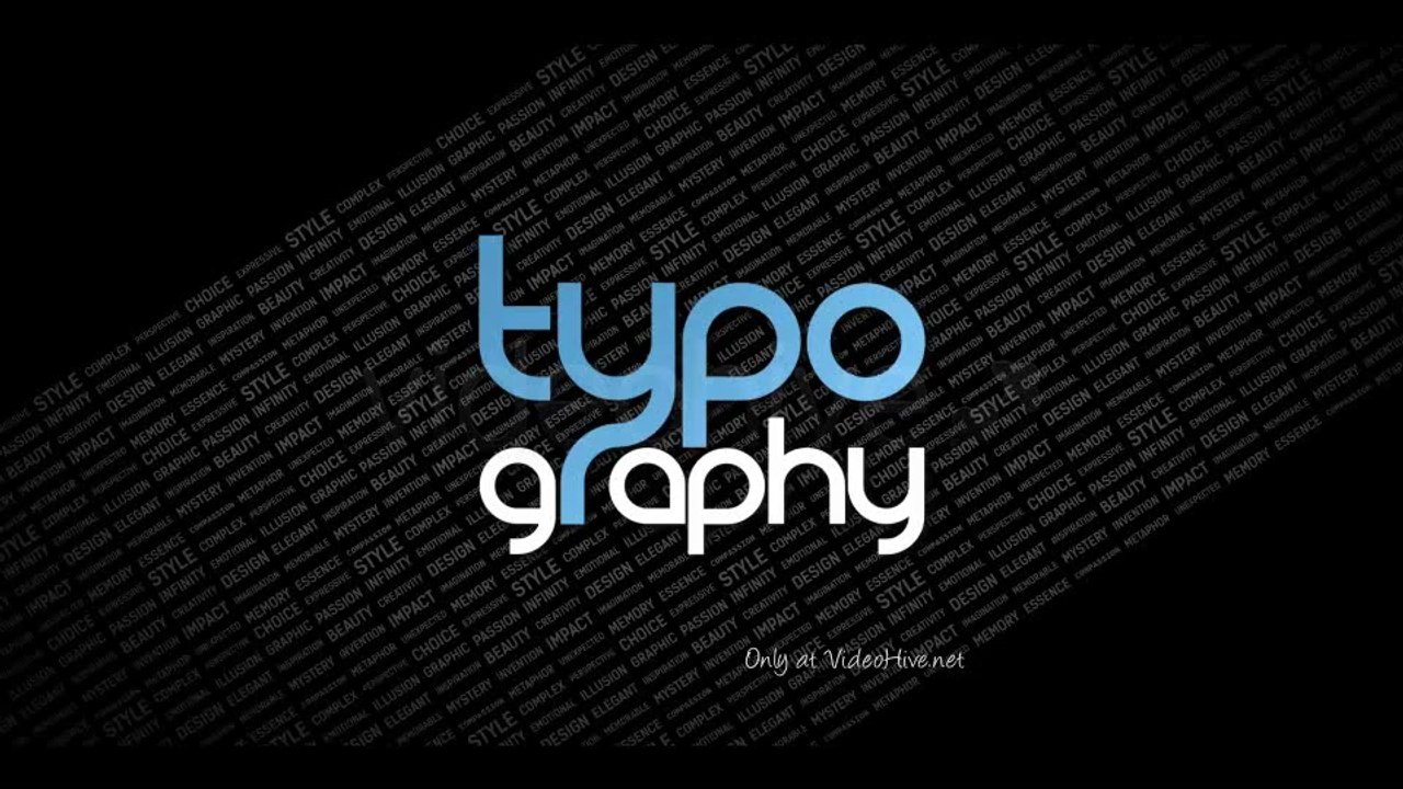 Typography Reveal