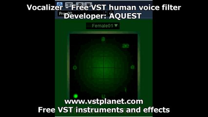 Vocalizer - Free VST human voice filter - vstplanet.com