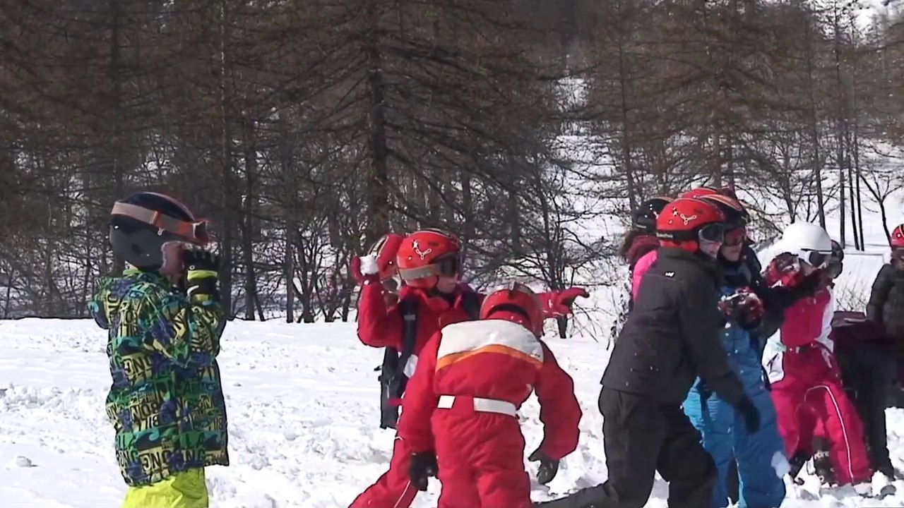 Bataille de boules de neige