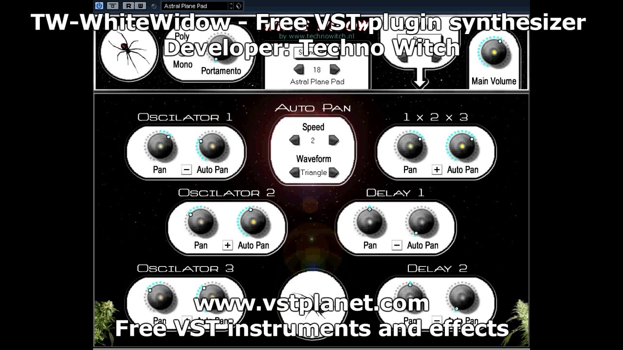 Free VST - TW WhiteWidow  - vstplanet.com