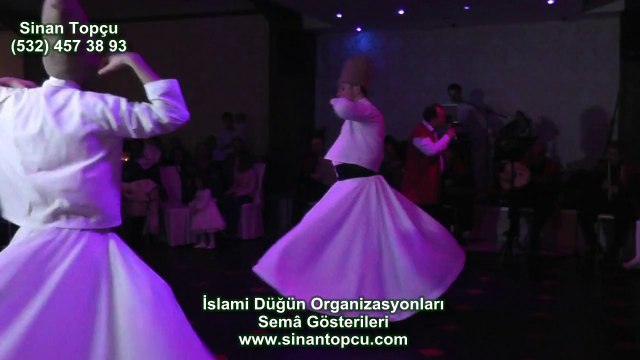 Bursa Gold Düğün Salonunda ki Bursa ilahi grubu islami düğün programı ve semazen grubu bursa