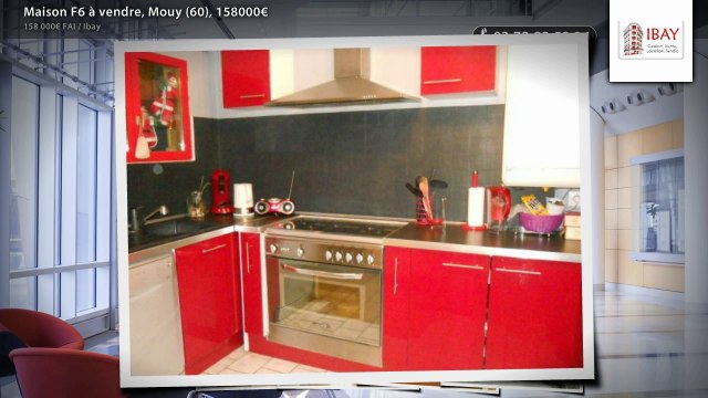 Maison F6 à vendre, Mouy (60), 158000€