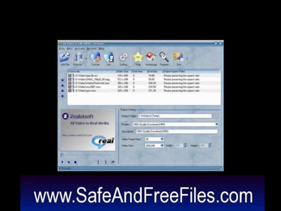 Get All Video to RM RMVB Converter 1.7.9 Product Key Free