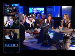 Laurent Baffie et Malika Ménard se charrient