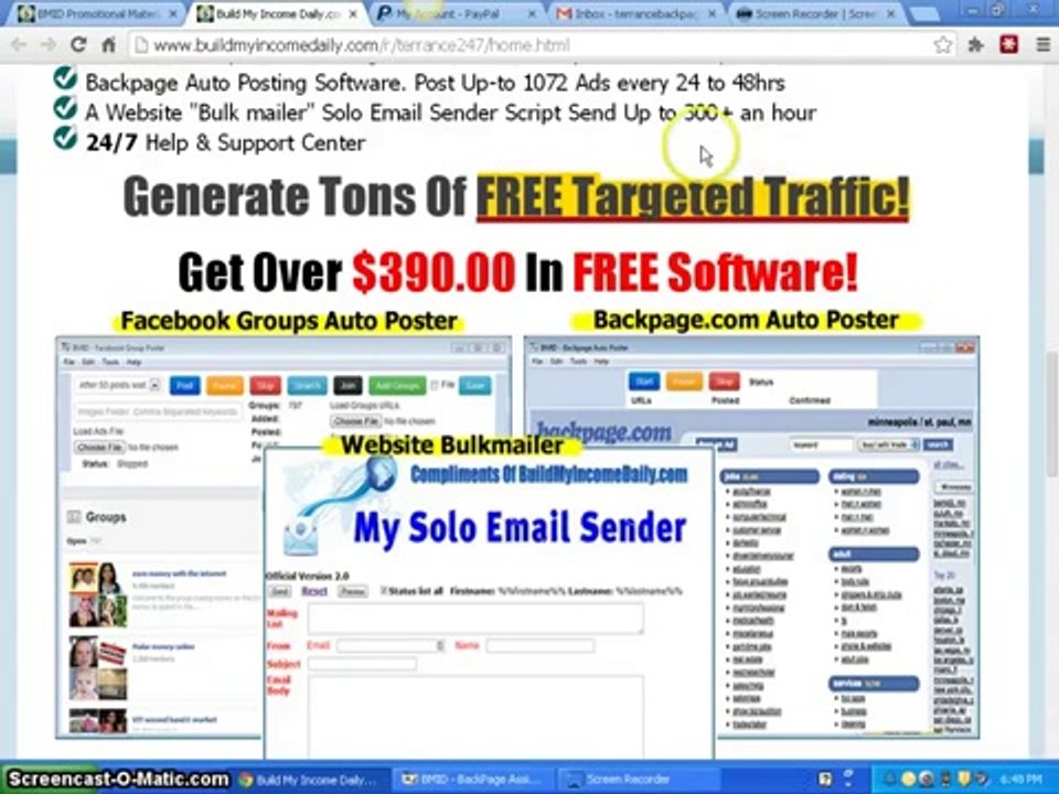 Build My Income Daily-My First $100 Sale In 2hrs On Autopilot-Here's Proof That BMID Works