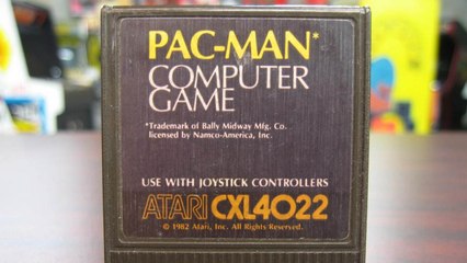 Classic Game Room - PAC-MAN review for Atari Home Computer