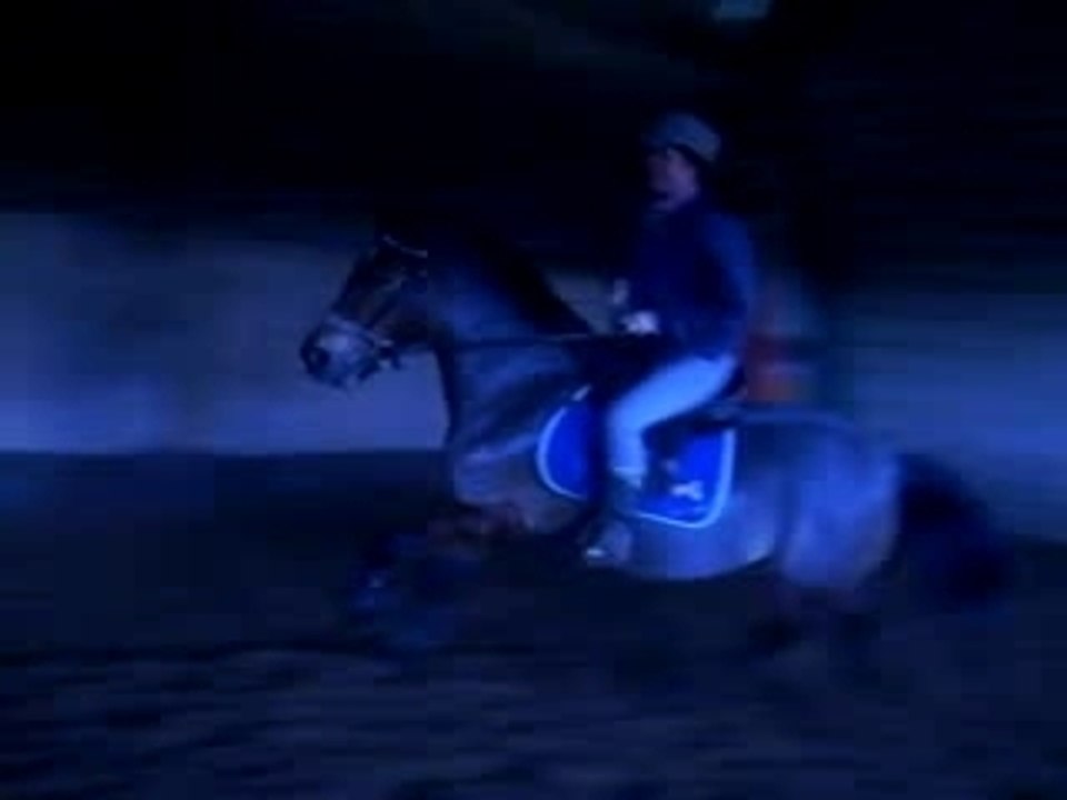 céline iona en saut au galop