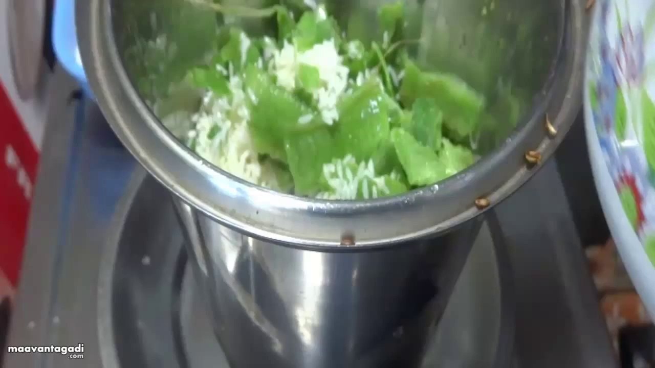 Ridge Gourd Skin Dosa in Telugu Beerakaya Chekku Dosa