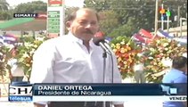 Daniel Ortega rinde homenaje a Chávez, 