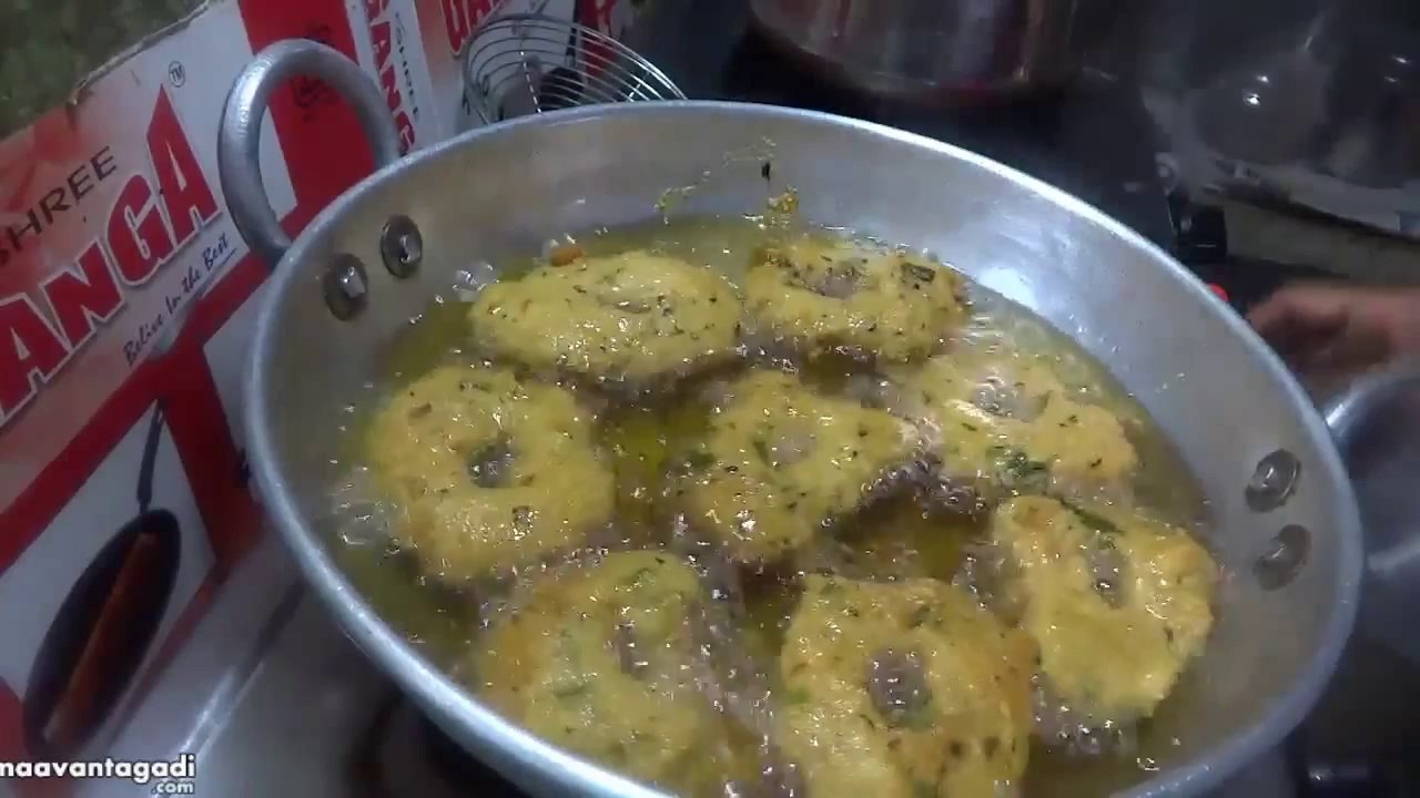 Totakura Garelu Preparation in Telugu (తోటకూర గారెలు)