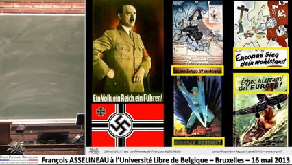 François Asselineau, Walter HALLSTEIN, un NAZI, 1er Président de la Commission Européenne