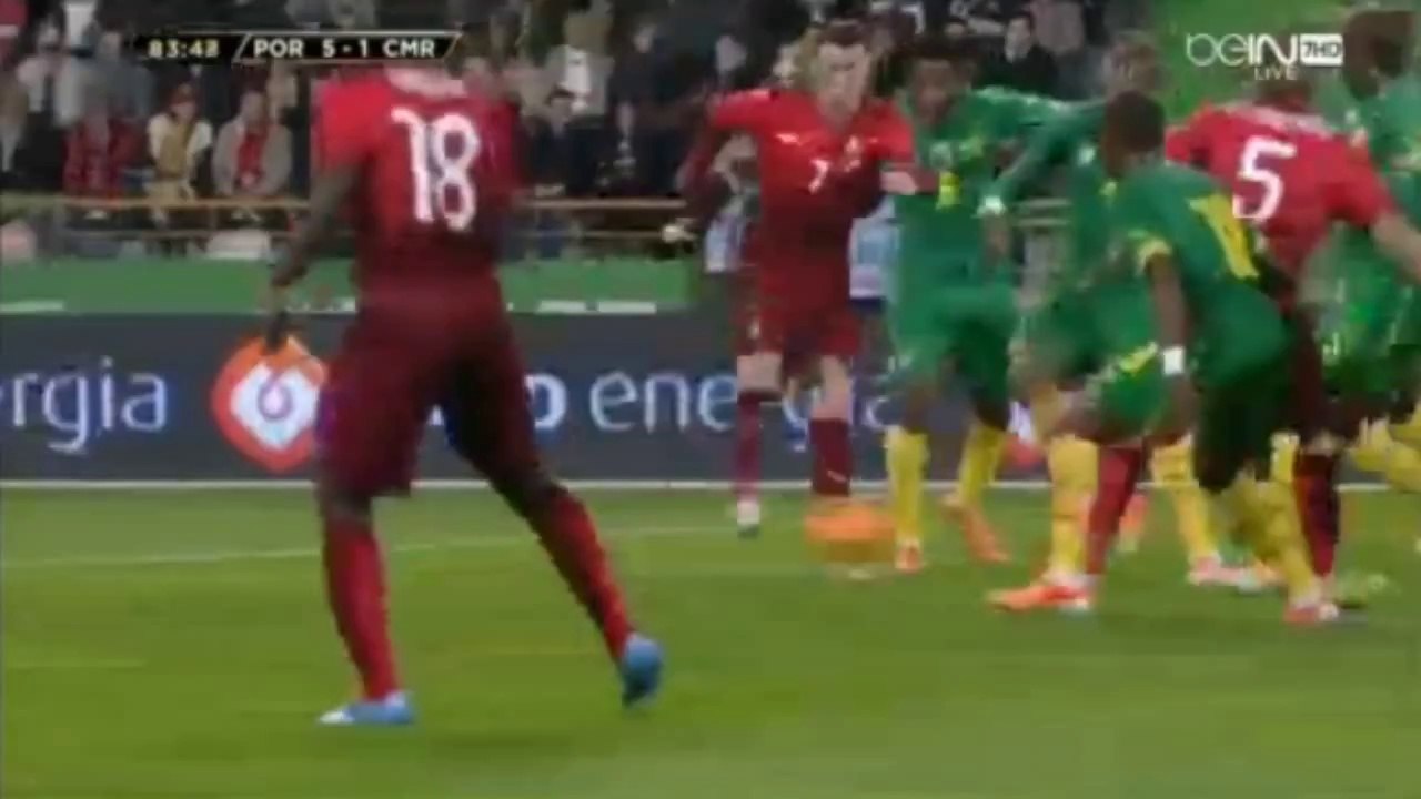 Cristiano Ronaldo Second Goal ~ Portugal vs Cameroon 5-1 ( Friendly Match ) 05-03-2014 HD