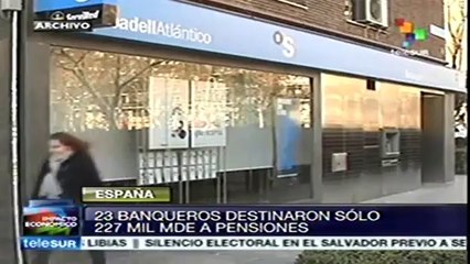 Скачать видео: Empresas españolas reducen aportaciones a fondos de pensiones y empleo