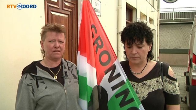 Grunneger Wichter uit Delfzijl leggen verkeer in Groningen stil - RTV Noord