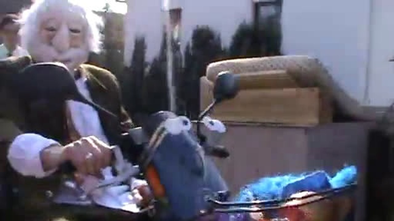 Faschingszug Diebach 2014 Video Hubert und Matthias Dschungelcamp (1)