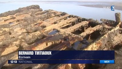 Une épave ressurgit 100 ans après son naufrage dans le Pas-de-Calais