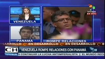 No sorprende en Panamá ruptura de relaciones anunciada por Venezuela