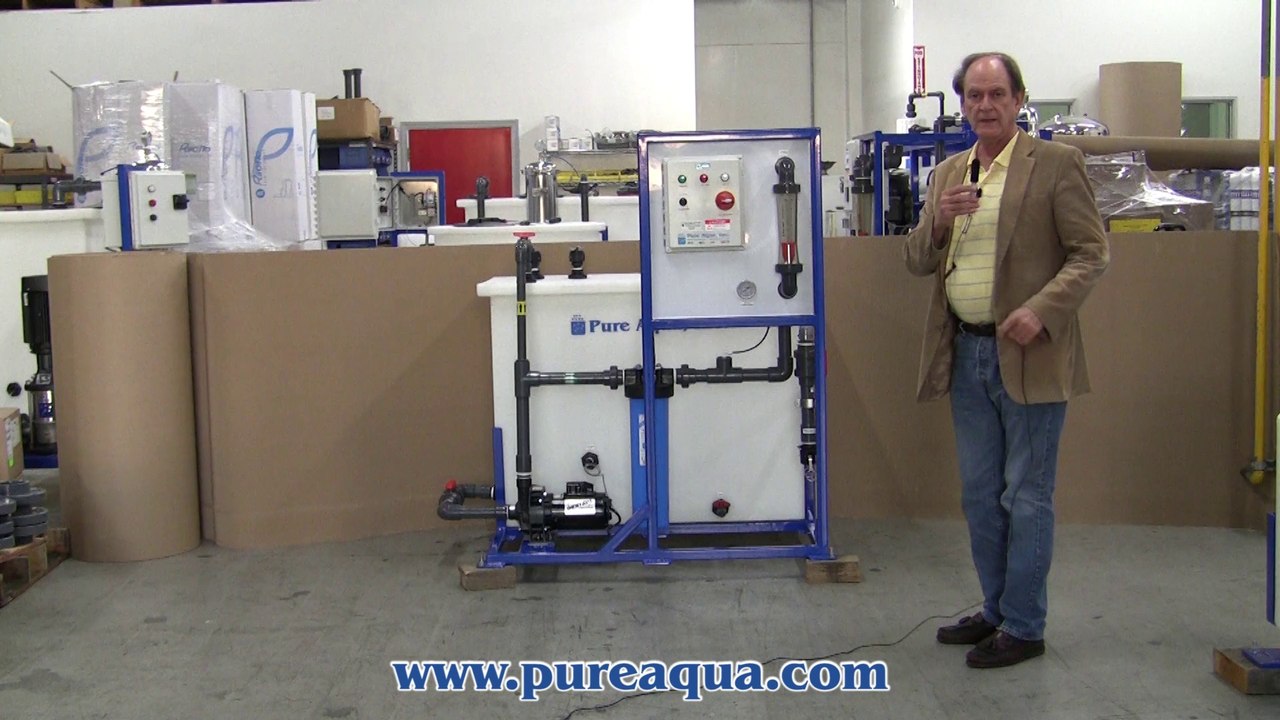 Pure Aqua| Membrane Cleaning Skid Sri Lanka 30 GPM