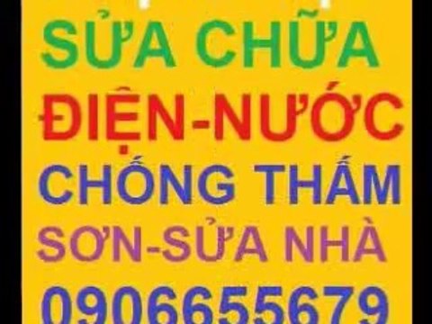 tho chuyen sua chua dien nuoc tai quan binh thanh tphcm ...0974574835