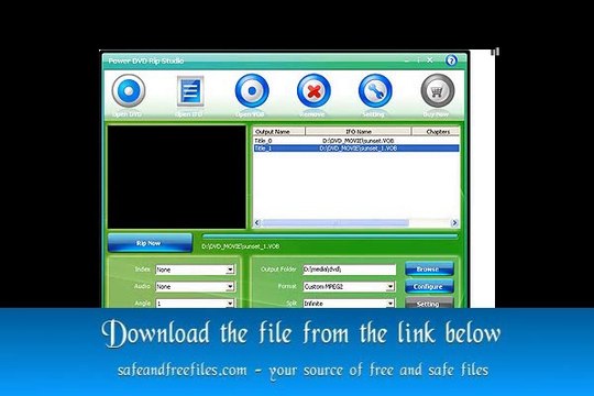 Get Power DVD Rip Studio 1.1 Serial Number Free