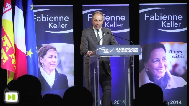Meeting UMP à Strasbourg : Copé et Fillon jouent l'unité