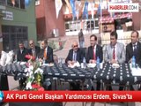 AK Parti Genel Başkan Yardımcısı Erdem, Sivas'ta