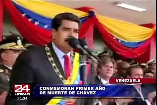 Venezuela: conmemoran el primer año de la muerte de Hugo Chávez