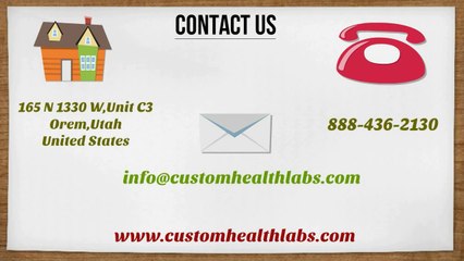 Custom Health Labs And Its Products