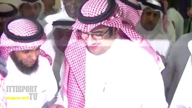 زيارة الامير نواف بن فيصل لجناحي اتي سبورت في معرض الرياضة السعودي