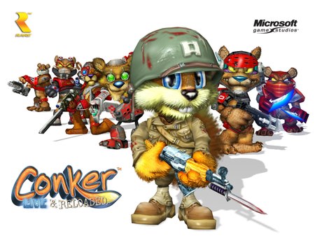 Conker Live and Reloaded Walkthrough part 5 of 5 HD (Xbox 1)