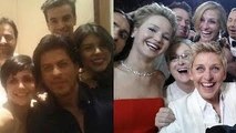 Shah Rukh Selfie Inspired By Ellen DeGeneres