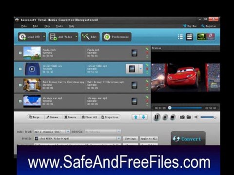 Get Aiseesoft Total Video Converter Platinum 7.1 Product Code Free