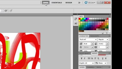 Adobe Photoshop CS5  in Urdu_Hindi Part 4 of 40 Work spaces